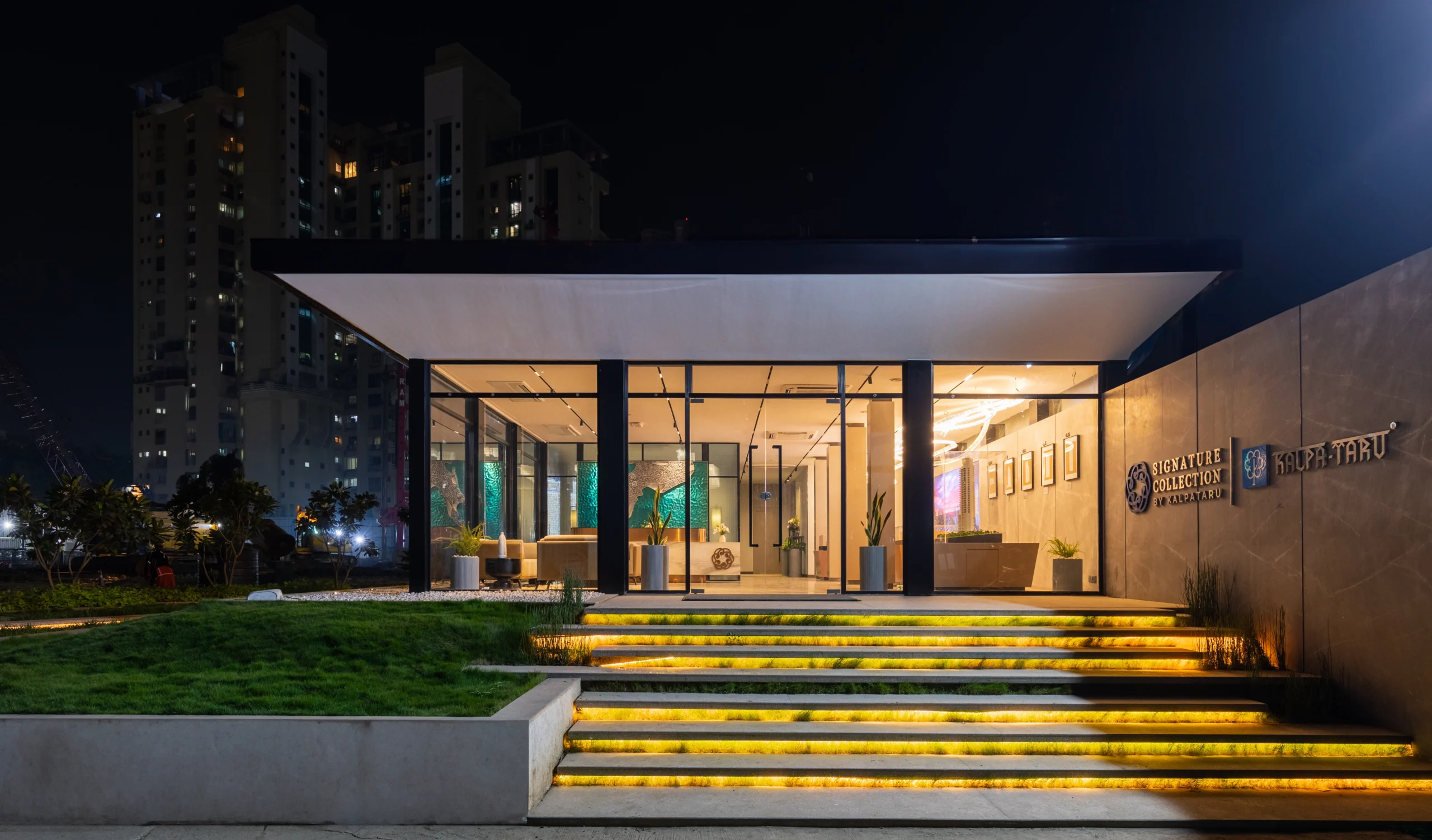 Full spatial layout of Kalpataru Sales Centre in Worli