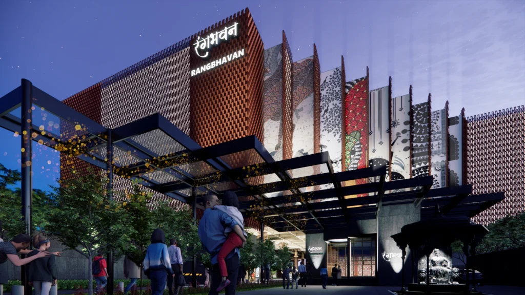 RWAMP Studio’s concept for Rangbhavan in Mumbai creates a vibrant cultural center that unites Marathi and tribal communities through architecture, tradition, and inclusive design.